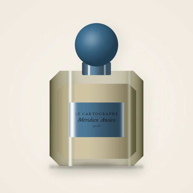 Parfum Méridien Ancien au poivre rose – Le Cartographe, flacon 30 ml