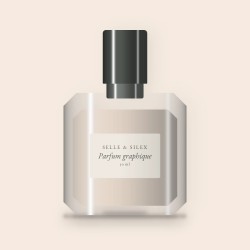 Parfum graphique à la violette – Selle & Silex, flacon 30 ml