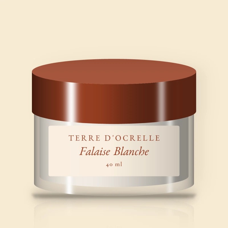 Falaise Blanche crème hydratante réconfortante – Terre d'Ocrelle, pot 40 ml
