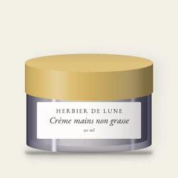 Crème mains non grasse au calendula – Herbier de Lune, pot 50 ml