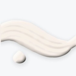 Lait corps lissant à l'huile de sésame – Mélèze & Givre, aperçu de la texture