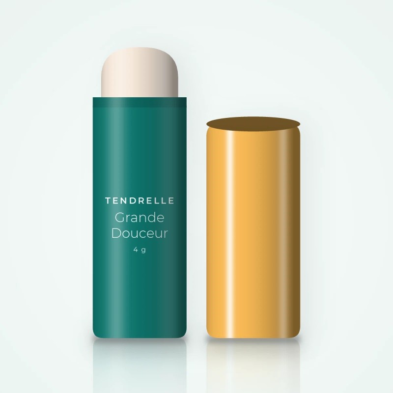 Baume à lèvres fraîcheur Grande Douceur – Tendrelle, stick 4 g
