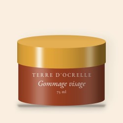Gommage visage micro-exfoliant à l'extrait de citron – Terre d'Ocrelle, pot 75 ml