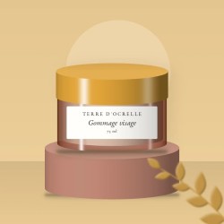 Gommage visage micro-exfoliant à l'extrait de citron – Terre d'Ocrelle, photo d'ambiance