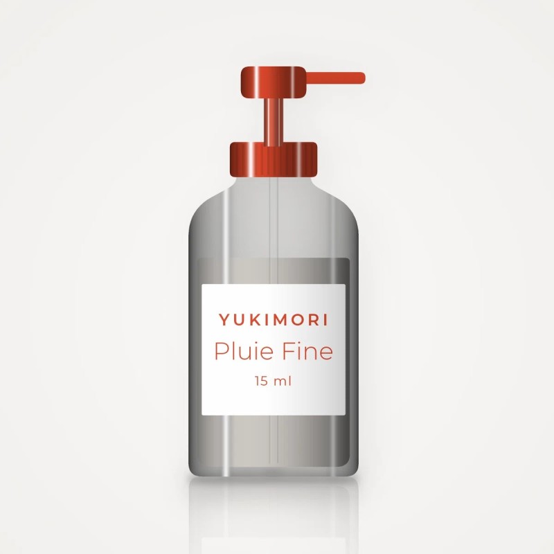 Pluie Fine contour des yeux anti-rides – Yukimori, flacon-pompe 15 ml