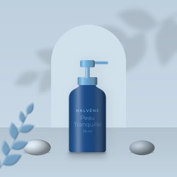 Sérum redensifiant Peau Tranquille – Halvène, photo d'ambiance
