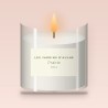 Bougie parfumée Prairie intimiste – Les Jardins d'Aulne, pot en verre 300 g