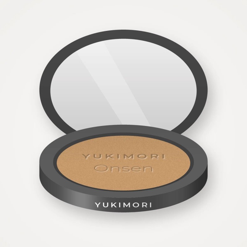 Poudre Onsen au beurre de karité – Yukimori, boîtier 9 g, teinte 09 Miel