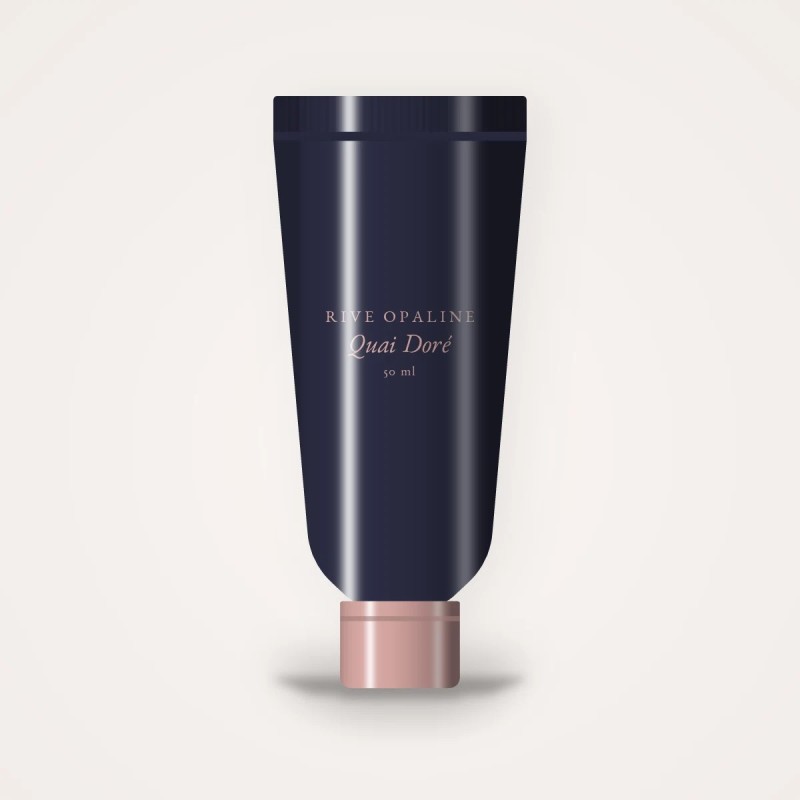 Quai Doré crème hydratante jour et nuit – Rive Opaline, tube 50 ml
