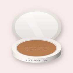 Terre de soleil unifiante Opale Précieuse – Rive Opaline, boîtier 10 g, teinte 05 Caramel