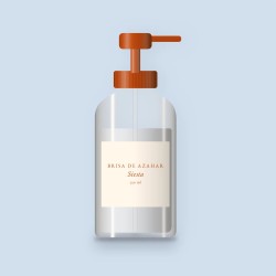 Shampooing Siesta à l'huile d'argan – Brisa de Azahar, flacon-pompe 250 ml
