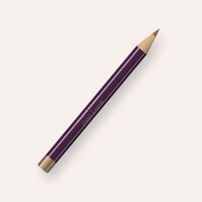 Crayon à sourcils structurant au squalane – Maison Nuance, 0,1 g, teinte 03 Blond foncé