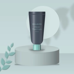 Soin visage Aqua Thermale matifiant – Vellaure, photo d'ambiance
