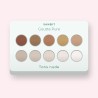 Palette yeux Goutte Pure au beurre de karité – Sanbit, 12 × 1 g, teinte Tons nude