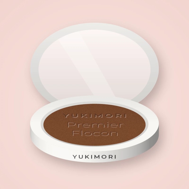 Terre de soleil longue tenue Premier Flocon – Yukimori, boîtier 10 g, teinte 10 Moka
