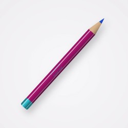 Eyeliner haute précision Aplat Mat – Chromalie, crayon 0,3 g, teinte Bleu électrique