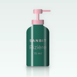 Sérum matifiant Rizière – Sanbit, flacon-pompe 15 ml