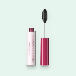 Mascara sculptant aux protéines de riz – Sopoong, flacon et brosse 10 ml, teinte Noir