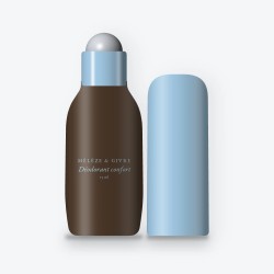 Déodorant confort au magnésium – Mélèze & Givre, flacon roll-on 75 ml