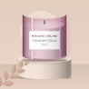 Bougie parfumée Caramel Doux au lavandin – Mousse Câline, photo d'ambiance