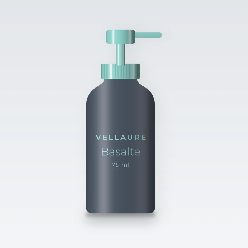 Crème hydratante de nuit Basalte – Vellaure, flacon-pompe 75 ml