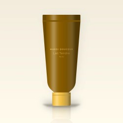 Lait Tendre masque visage exfoliant – Mardi Douceur, tube 75 ml