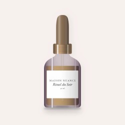 Huile à barbe Rituel du Soir à la figue de Barbarie – Maison Nuance, flacon compte-gouttes 30 ml