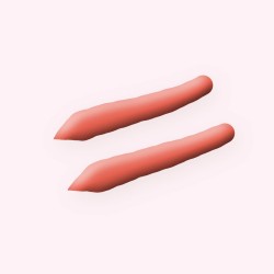 Rouge à lèvres réconfortant Rizière – Sanbit, aperçu de la teinte 09 Corail