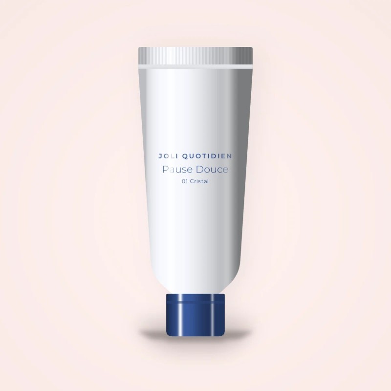 Gloss sensoriel Pause Douce – Joli Quotidien, tube 6 ml, teinte 01 Cristal