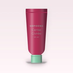 Contour des yeux Cerise Givrée à l'extrait de camomille – Sopoong, tube 20 ml