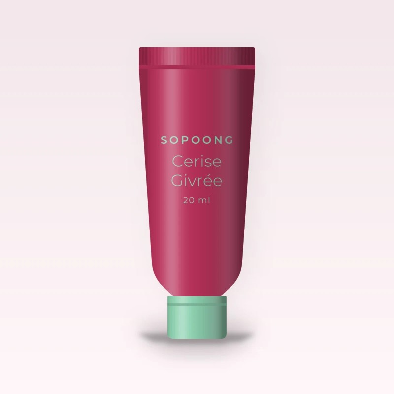 Contour des yeux Cerise Givrée à l'extrait de camomille – Sopoong, tube 20 ml