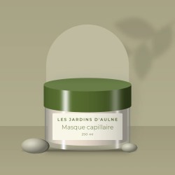 Masque capillaire réconfortant à la fleur de tiaré – Les Jardins d'Aulne, photo d'ambiance