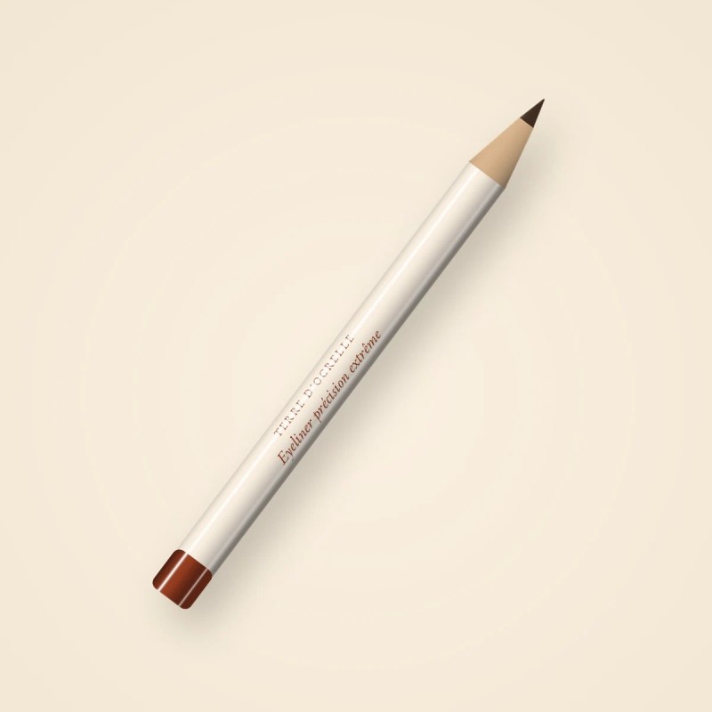 Eyeliner précision extrême à la cire de riz – Terre d'Ocrelle, crayon 1,2 g, teinte Brun