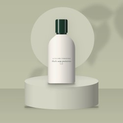 Huile corps protectrice au camélia – Atelier Verdure, photo d'ambiance