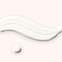 Crème solaire visage désaltérante à la vitamine E SPF 50 – Zelliane, aperçu de la texture