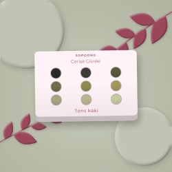 Palette yeux minimaliste Cerise Givrée – Sopoong, photo d'ambiance
