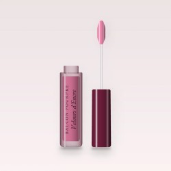 Gloss Velours d'Encre à l'huile de coco – Balcon Pourpre, flacon applicateur 8 ml, teinte 04 Rose bonbon