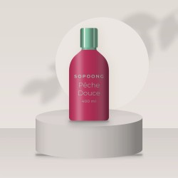 Pêche Douce nettoyant visage hydratant – Sopoong, photo d'ambiance