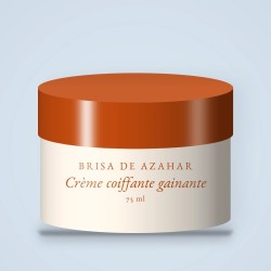 Crème coiffante gainante à la cire de carnauba – Brisa de Azahar, pot 75 ml