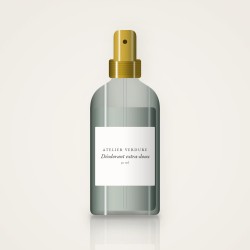 Déodorant extra-doux à l'argile blanche – Atelier Verdure, flacon spray 50 ml