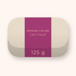 Savon Lait Chaud aux noyaux d'olive – Mousse Câline, pain 125 g