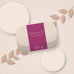 Savon Lait Chaud aux noyaux d'olive – Mousse Câline, photo d'ambiance