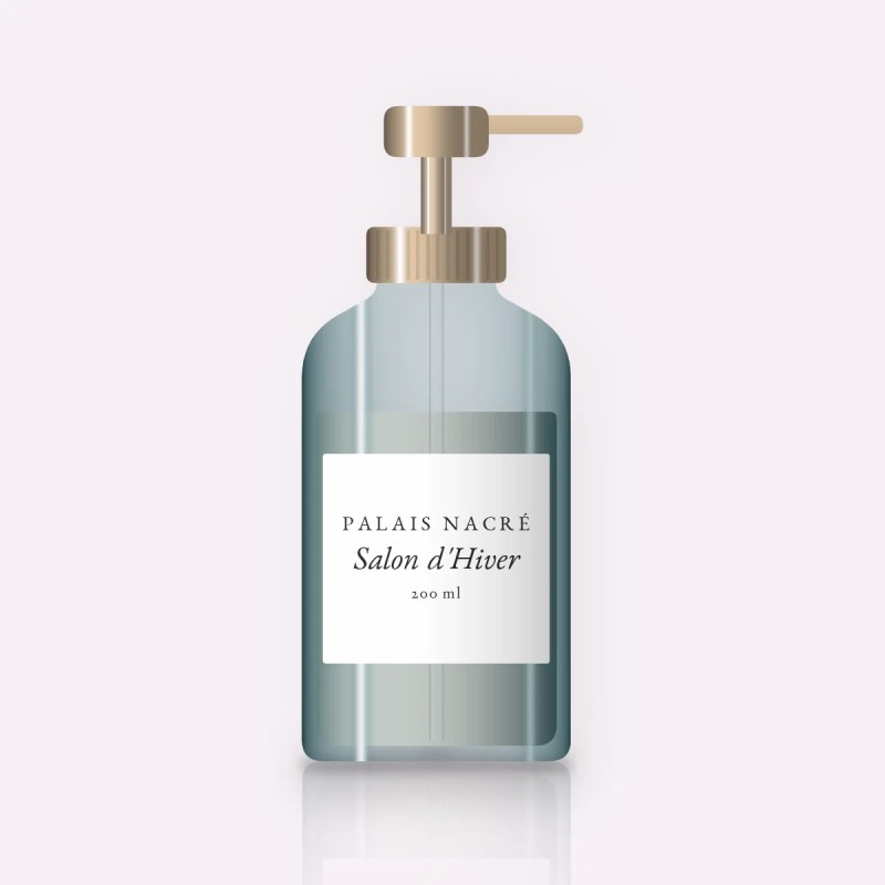 Lait corps Salon d'Hiver au squalane – Palais Nacré, flacon-pompe 200 ml