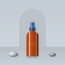 Lait solaire toucher sec à la fleur de lotus SPF 30 – Brisa de Azahar, photo d'ambiance
