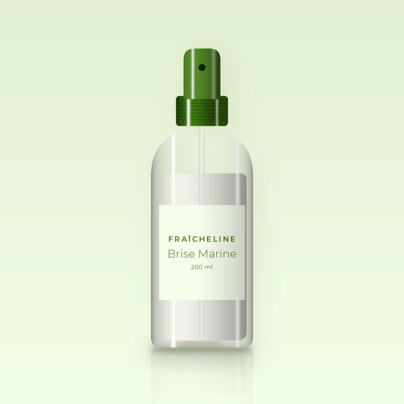 Soin sans rinçage Brise Marine à l'acide hyaluronique – Fraîcheline, flacon spray 200 ml