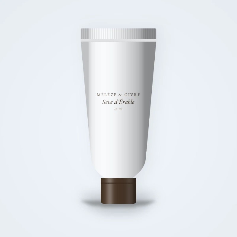Baume après-rasage vivifiant Sève d'Érable – Mélèze & Givre, tube 50 ml