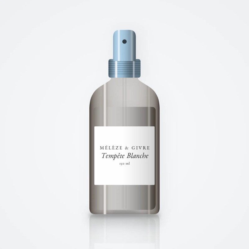 Soin sans rinçage boucles Tempête Blanche – Mélèze & Givre, flacon spray 150 ml