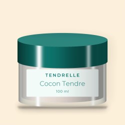 Masque visage Cocon Tendre au beurre de karité – Tendrelle, pot 100 ml