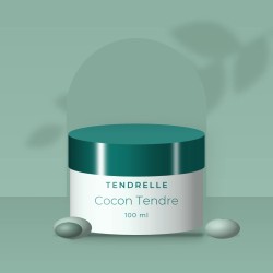 Masque visage Cocon Tendre au beurre de karité – Tendrelle, photo d'ambiance