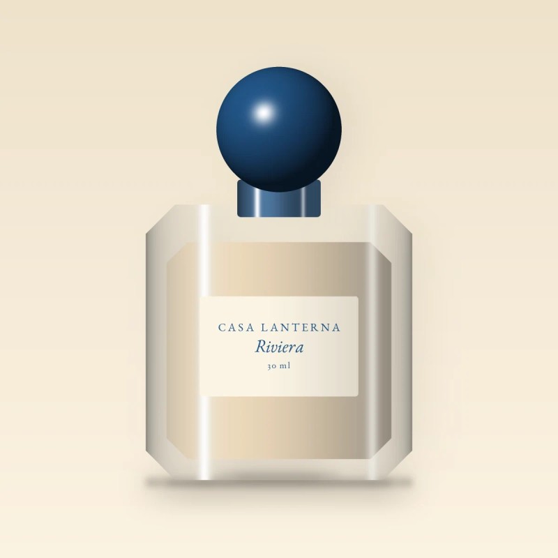 Parfum Riviera onirique à la framboise – Casa Lanterna, flacon 30 ml